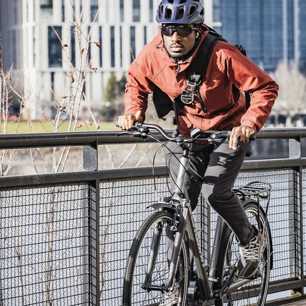 Men on hot sale bike