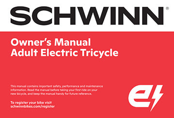 Schwinn izip electric bike manual on sale