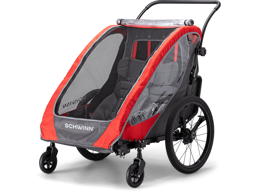 Schwinn deals 2-Seater Bike Bicycle Trailer for kids