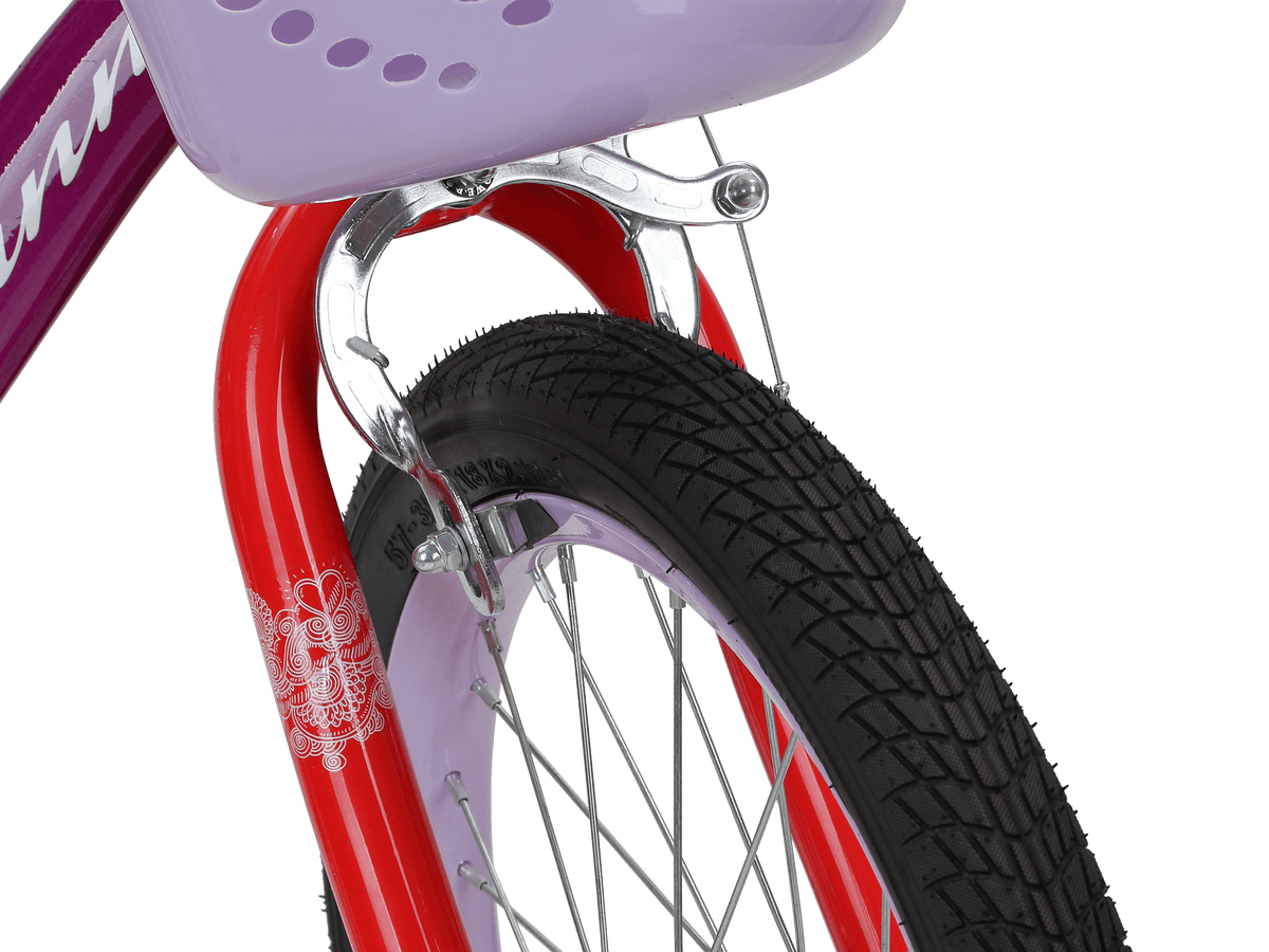 Elm, Kid's Bike for 3-7 Year Olds in Purple