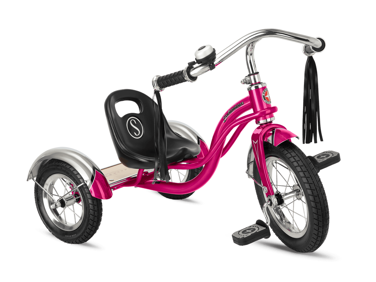 Pink schwinn tricycle on sale