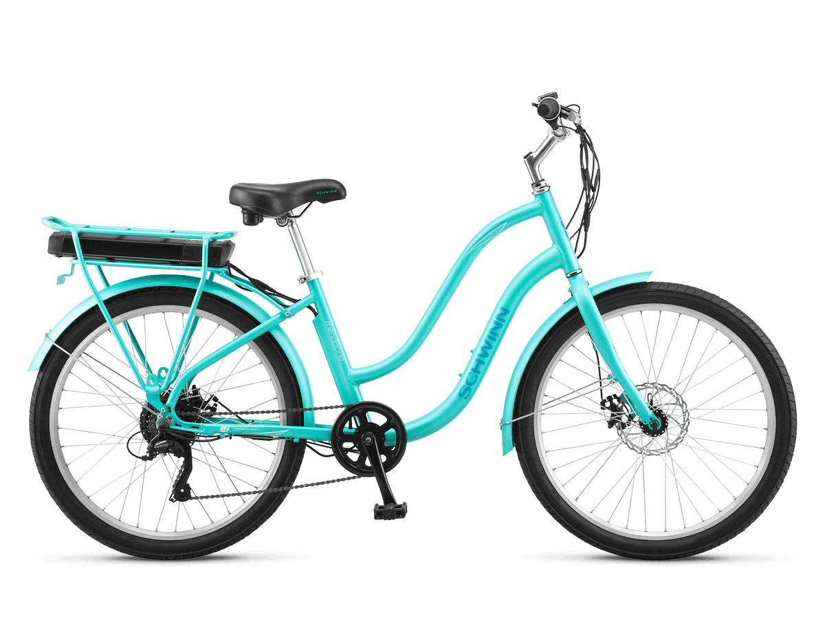 green schwinn beach cruiser